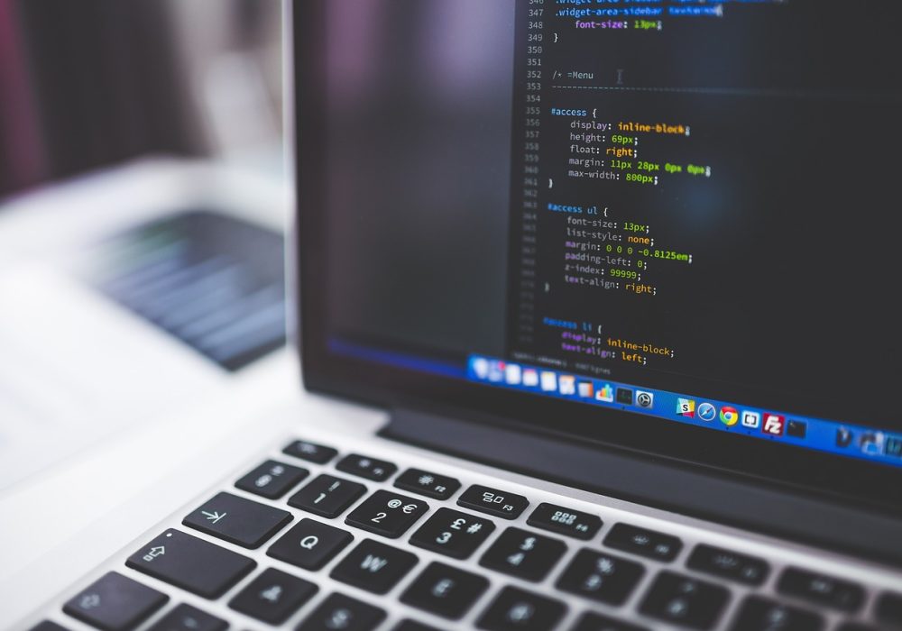 Photo by Pexels coding, programming, css